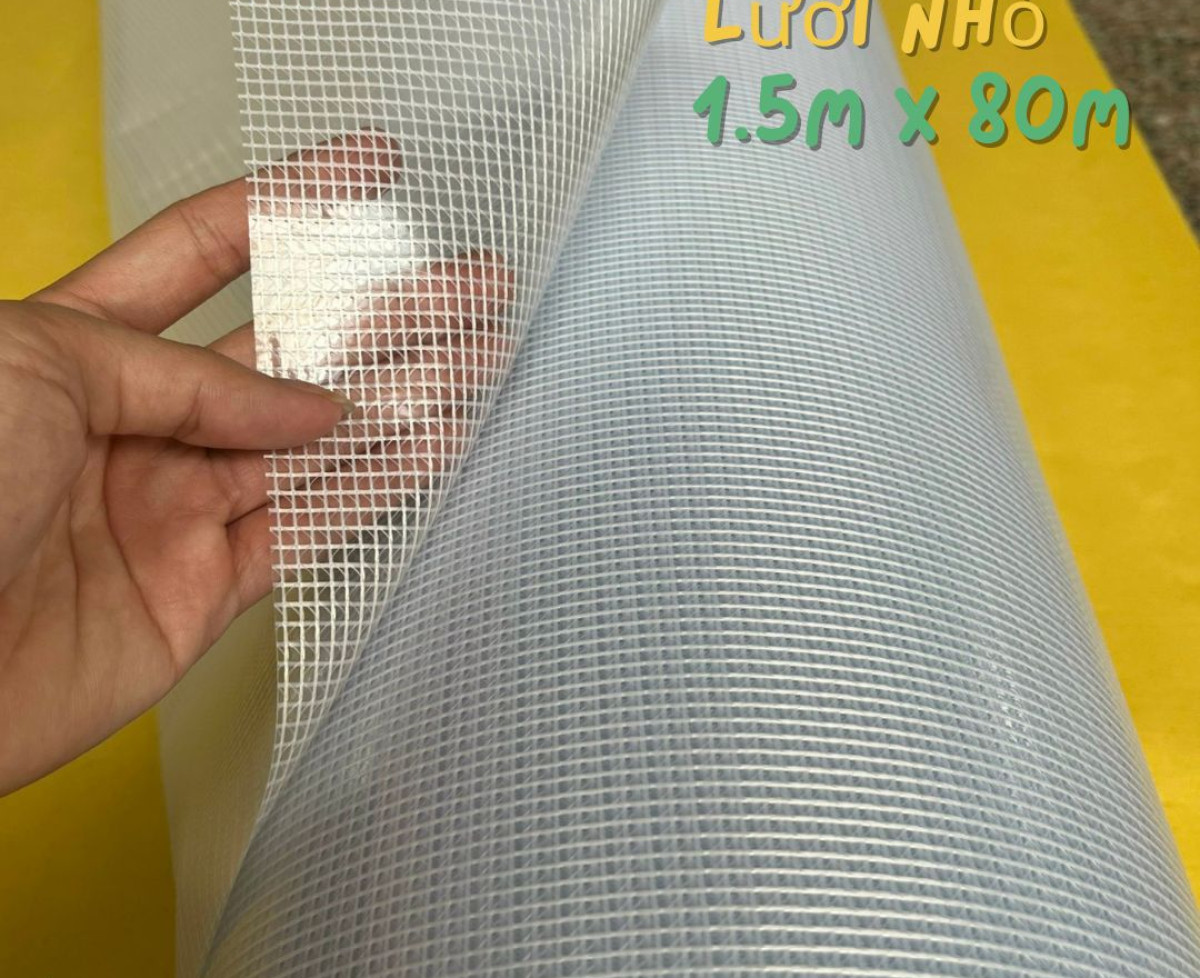 Màng Pvc Lưới nhỏ- Bền đẹp, đa năng, dễ sử dụng