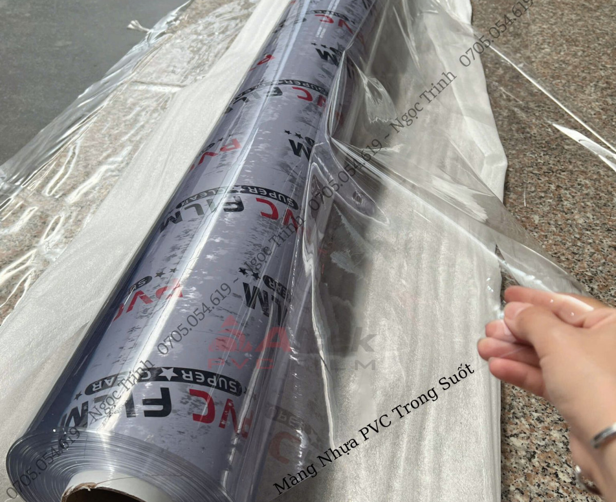 Tổng kho màng nhựa pvc trong dẻo giá sỉ, giá rẻ toàn quốc