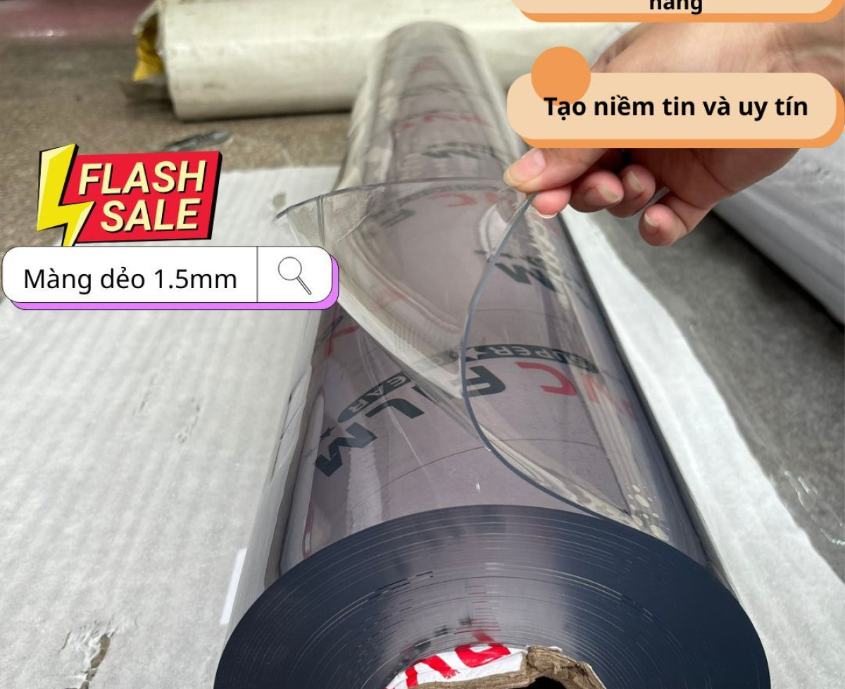 Màng pvc dẻo- giải pháp linh hoạt cho mọi nhu cầu