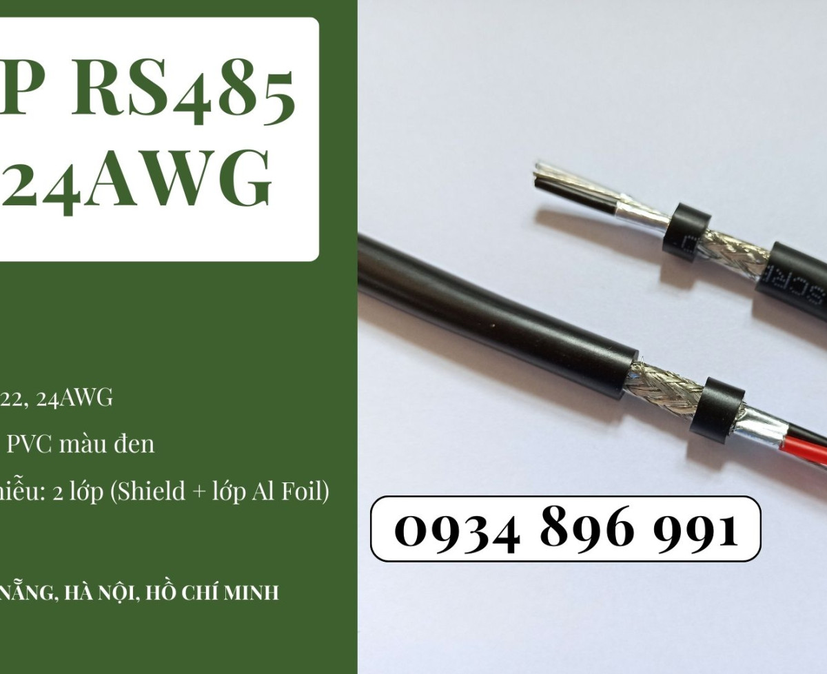 Cáp Tín Hiệu Rs485 1 Pair 22 Awg Đà Nẵng, Hà Nội, Hồ Chí Minh