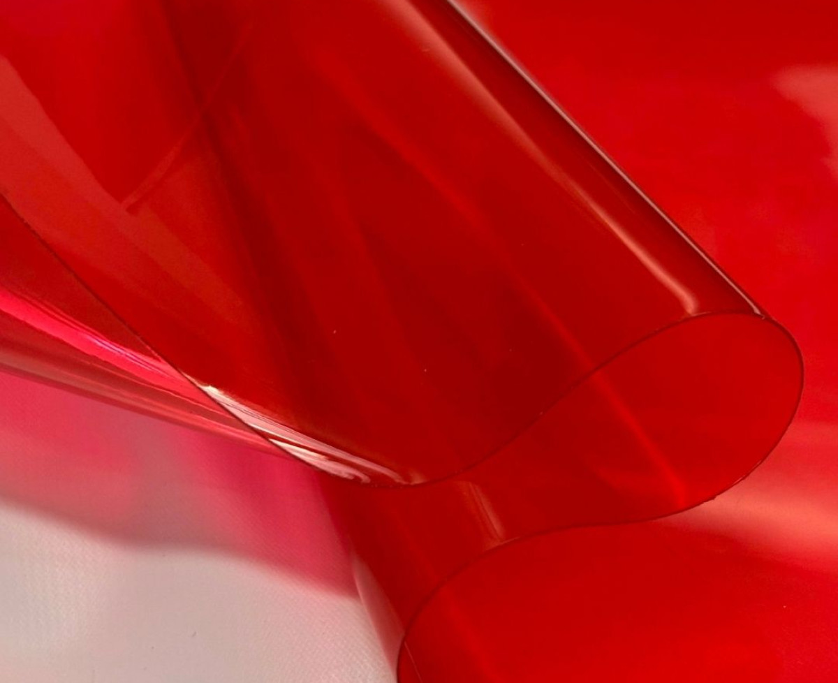 Màng nhựa pvc màu đỏ dày 0.3mm - xưởng sỉ màng pvc dẻo màu