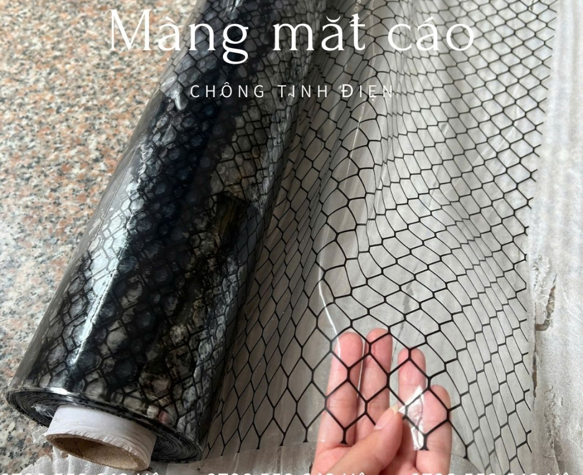 Màng mắt cáo chống tĩnh điện- giải pháp an toàn và bền bỉ
