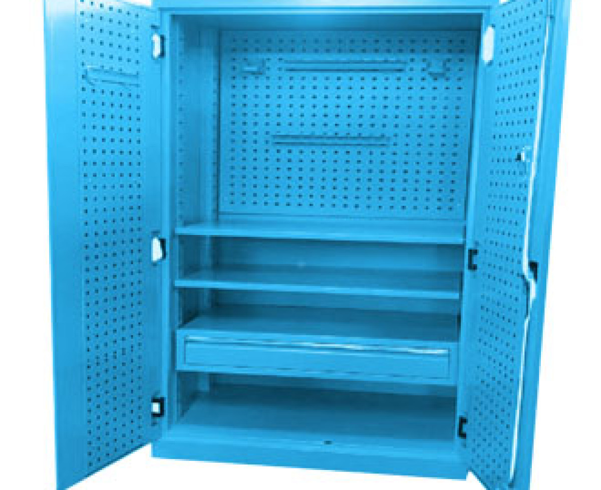 Tủ đồ nghề 2 cánh 2 ngăn kéo 2 khay KT: 1000Wx500Dx1800Hmm