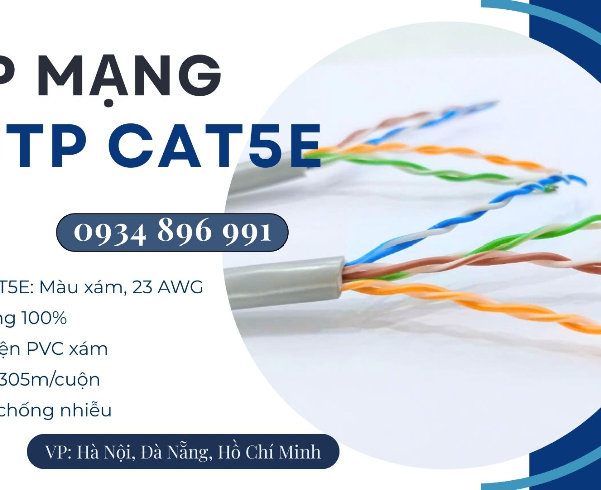 Cáp Mạng Altek Kabel Utp Cat 5e–24awg 4 Pair Hồ Chí Minh, Long An, Cần Thơ
