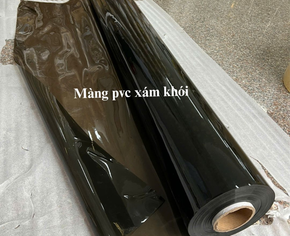 Màng PVC xám khói - sang trọng, bền đẹp, tiện lợi