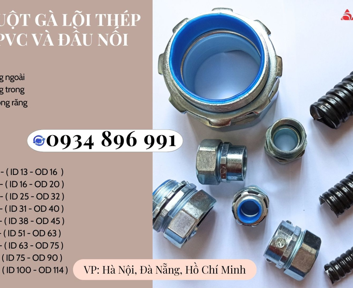 Ống Kẽm Bọc Thép Và Đầu Nối Phi 25 Thanh Hóa, Hà Tĩnh, Nghệ An