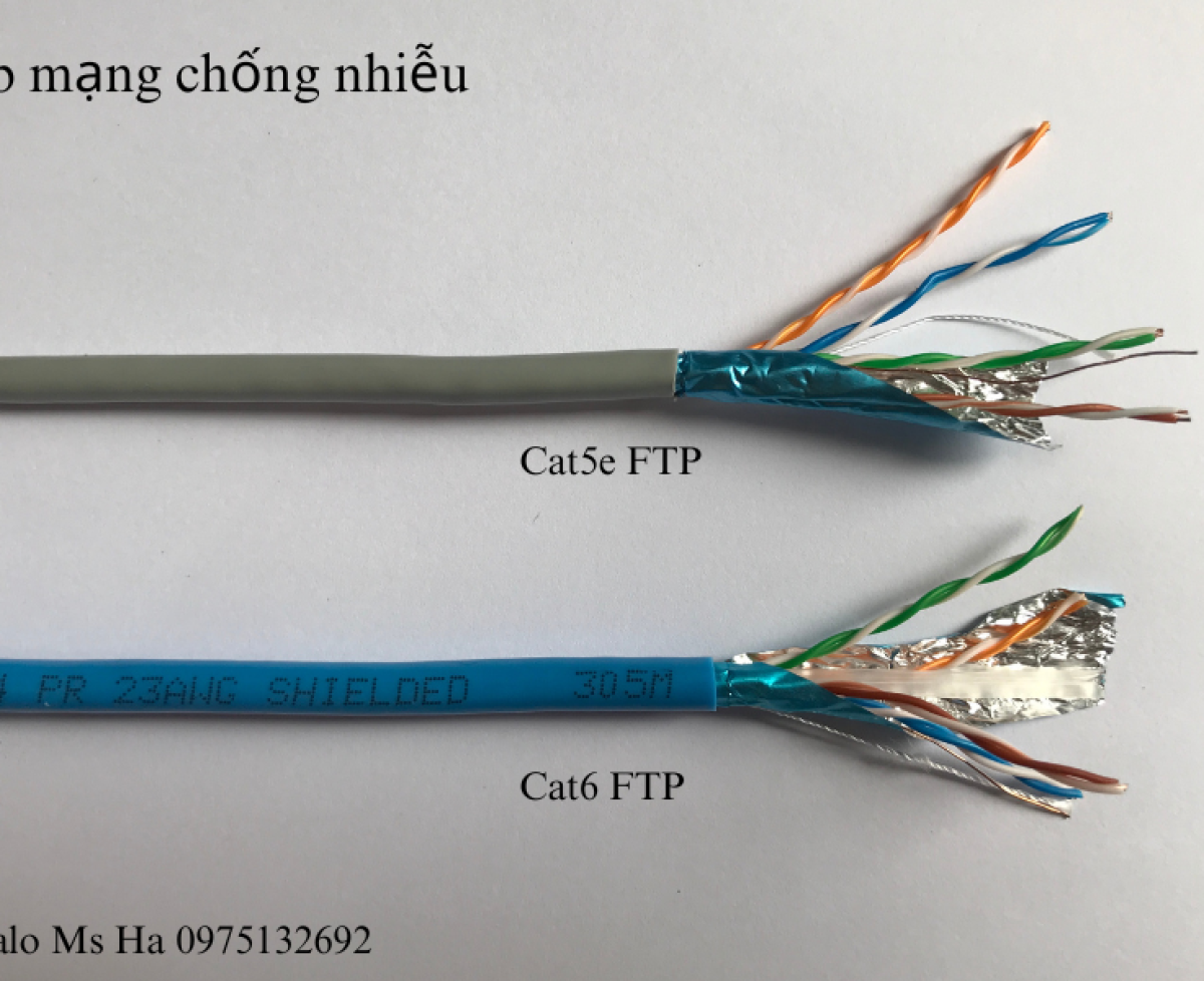 CÁP MẠNG CAT5E / CAT6 – TỐC ĐỘ CAO – ỔN ĐỊNH
