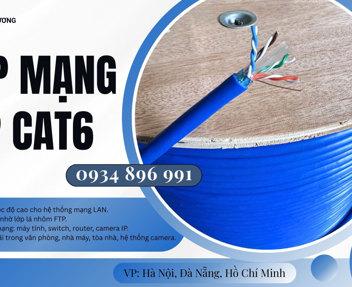CÁP MẠNG FTP6 CHỐNG NHIỄU ALTEK KABEL CÓ SẴN KHÁNH HÒA, BÌNH ĐỊNH, PHÚ YÊN