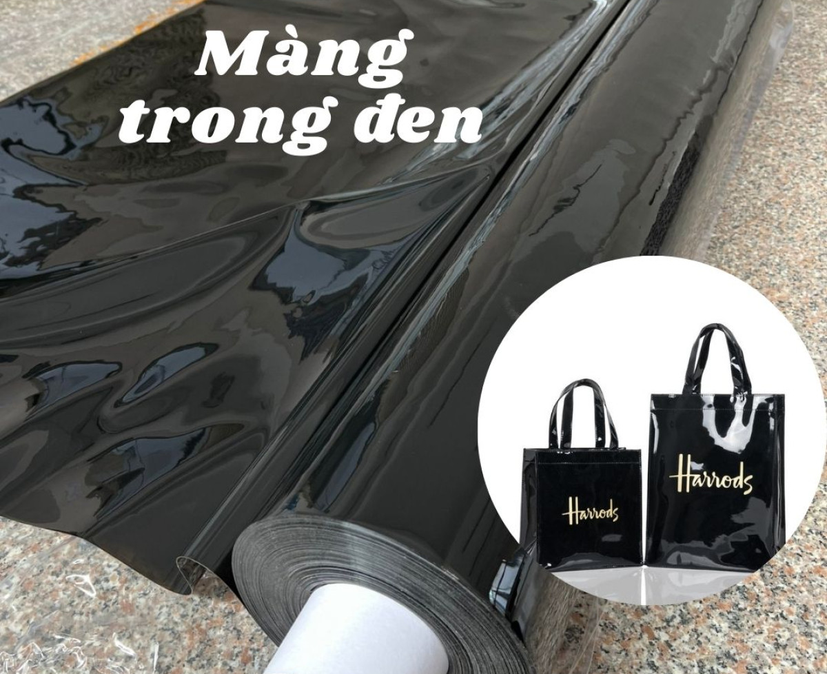 Màng pvc trong đen- giải pháp che chắn hiệu quả, hiện đại