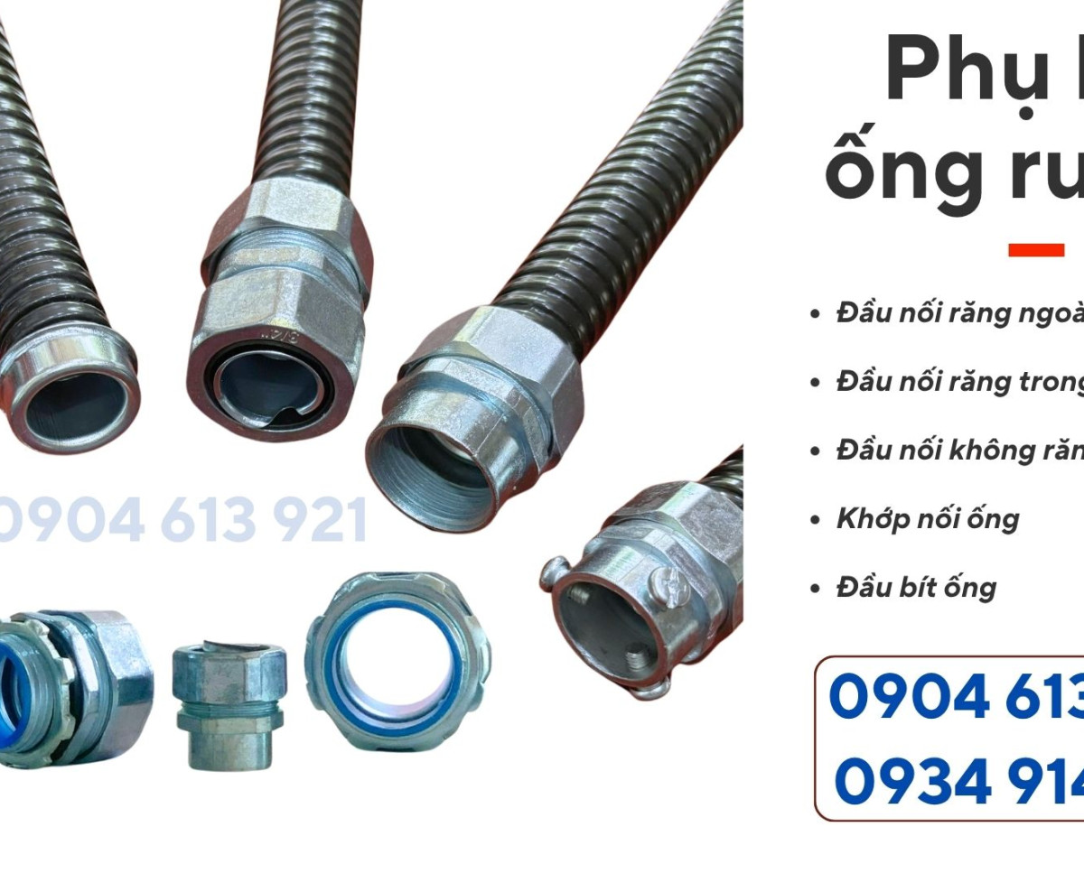 Ống ruột gà lõi thép/ ống kẽm đàn hồi và PG sắt Đà Nẵng, Huế, Quảng Trị