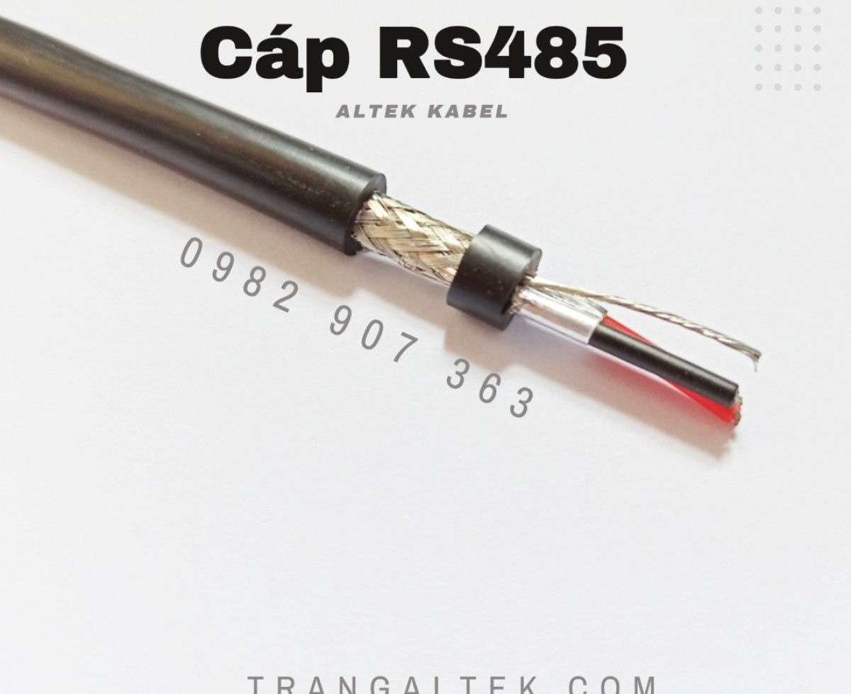 Cáp RS485 Chống Nhiễu Hai Lớp Altek Kabel  1 Pair 2 Pair