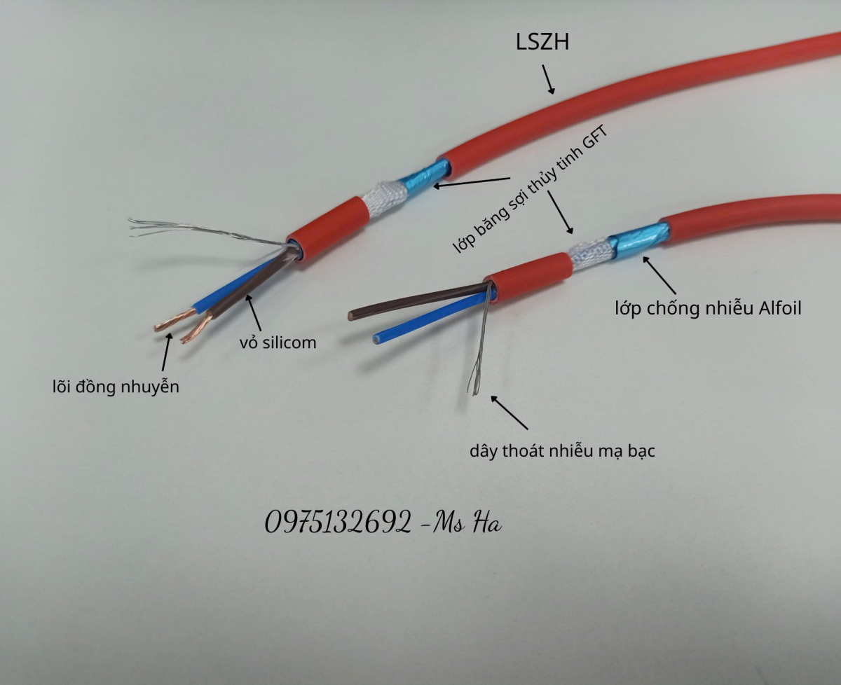Cáp chịu nhiệt cho hệ thống báo cháy – không thể thiếu