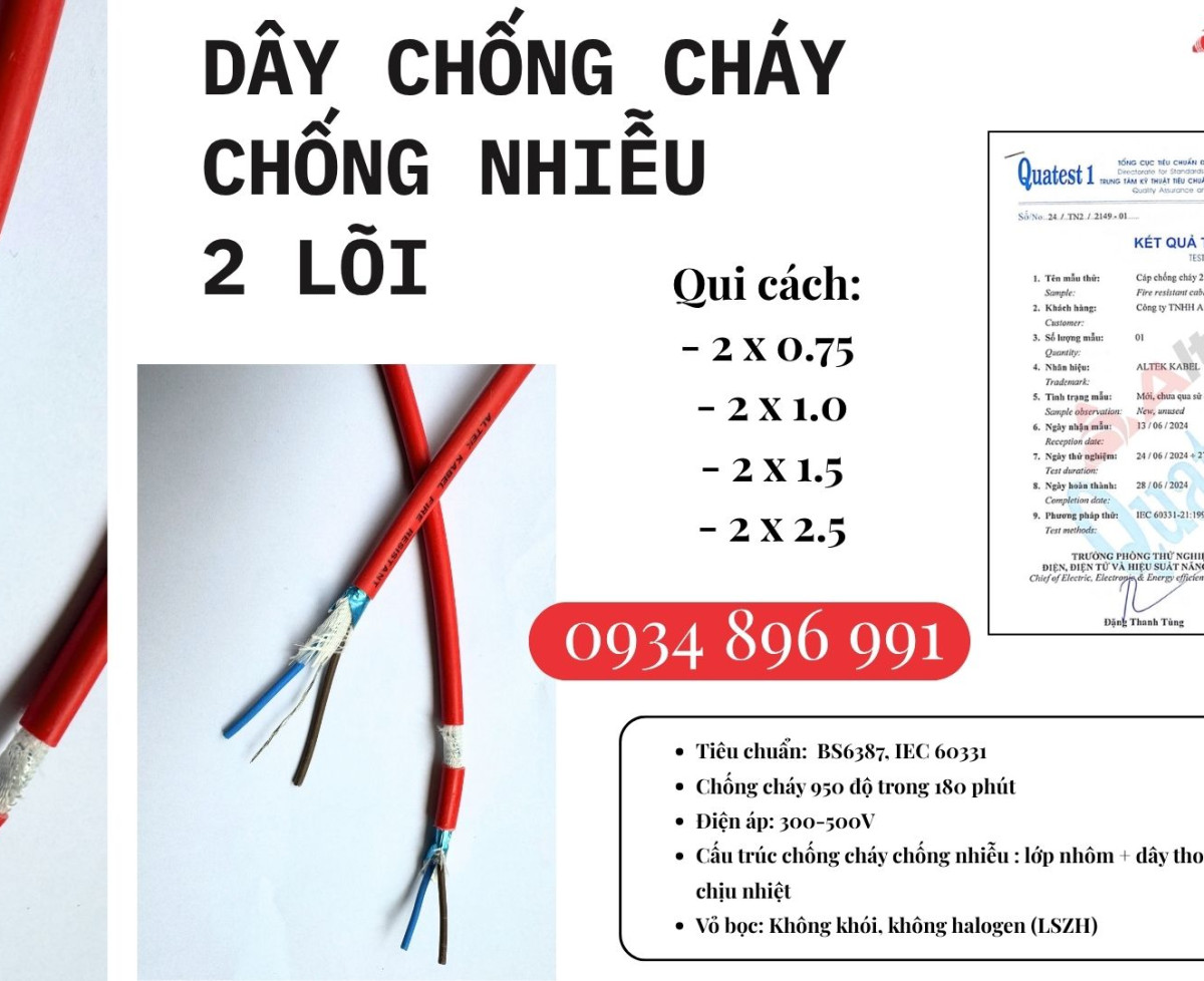 Cáp 2x0.75mm² Chống Nhiễu Altek Kabel – Sẵn Hàng Khánh Hòa, Bình Định, Phú Yên