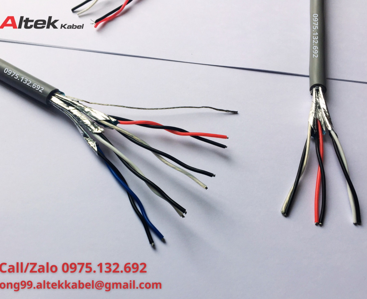 Cáp tín hiệu vặn xoắn chống nhiễu ALTEK KABEL