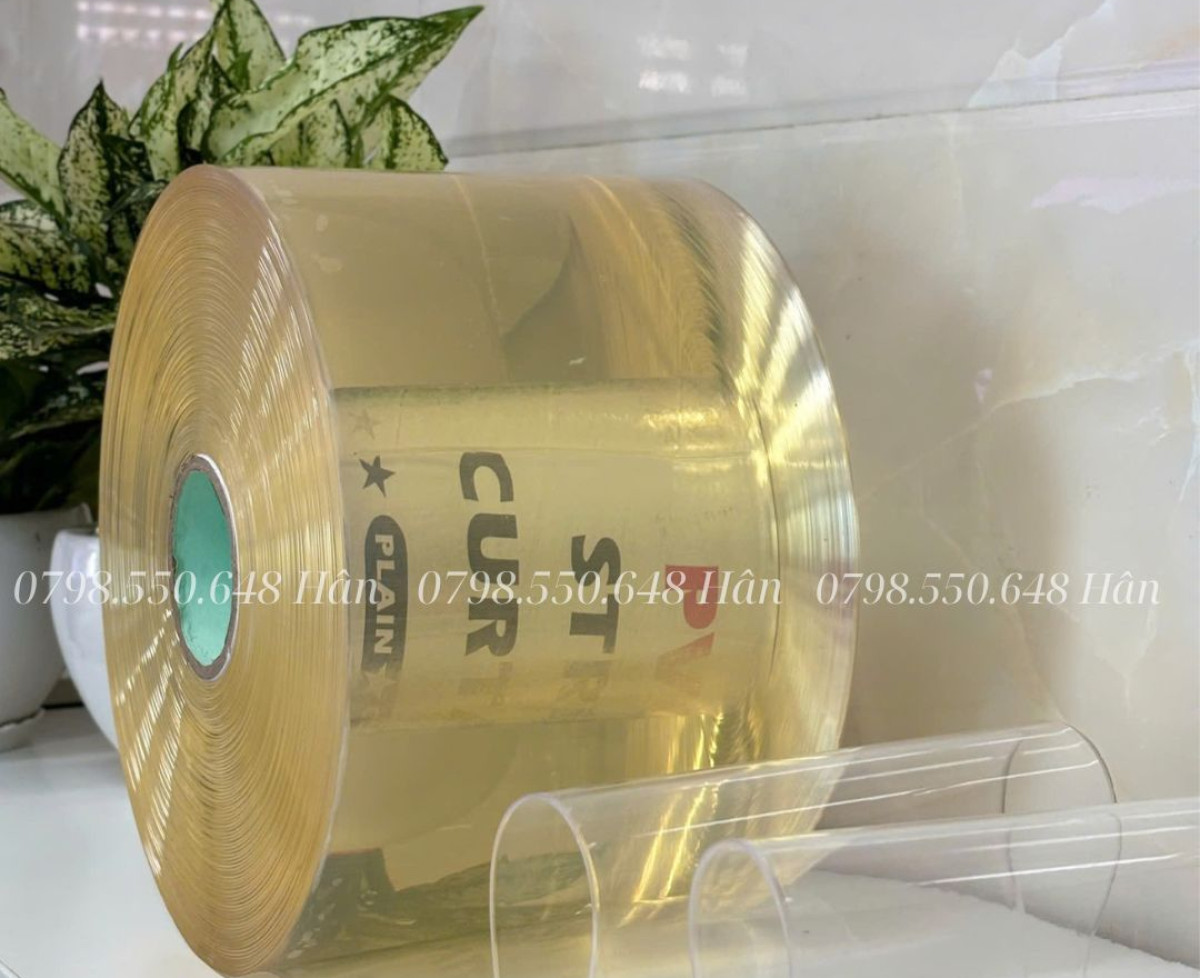 Rèm nhựa pvc cuộn khổ nhỏ