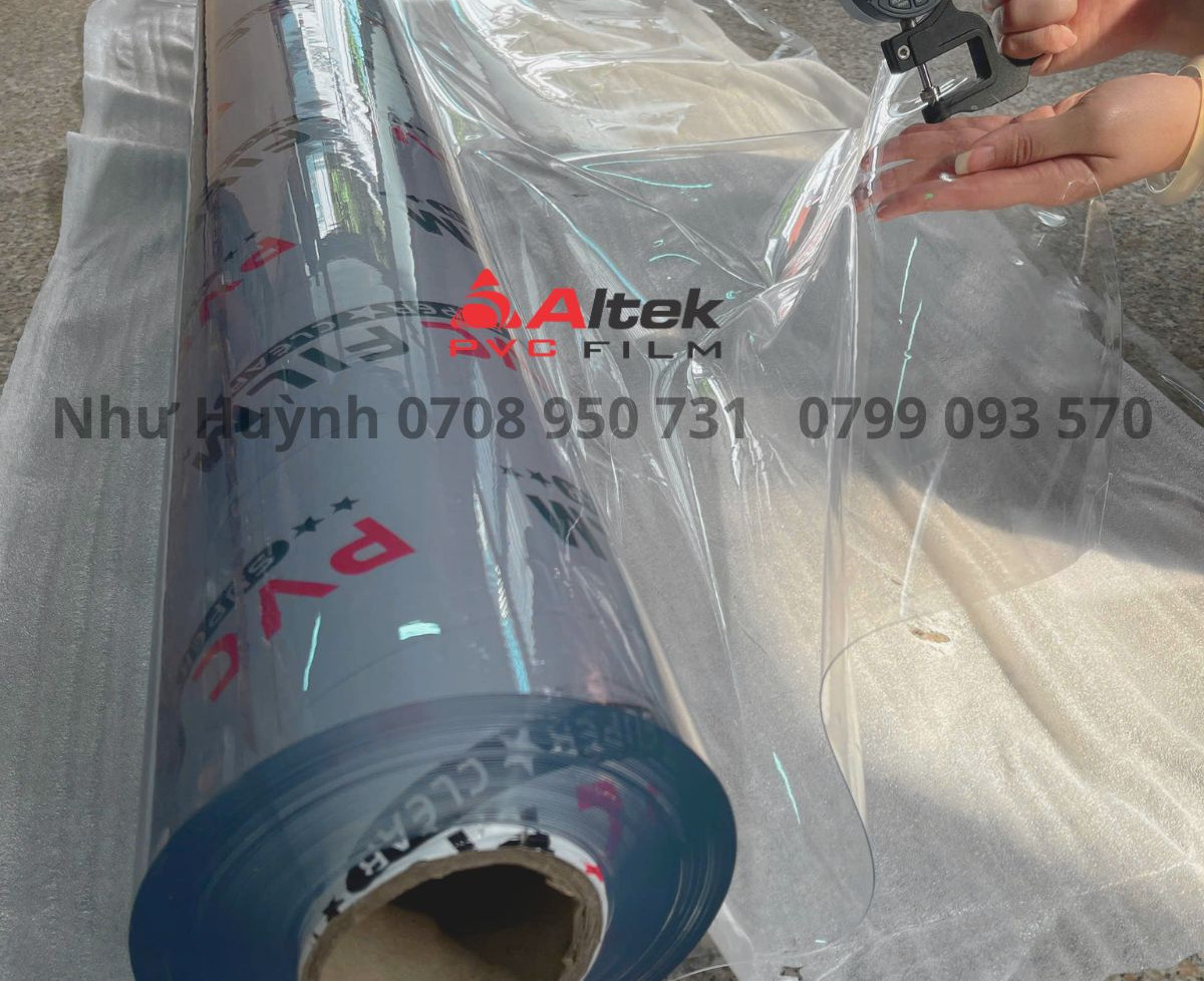 tấm pvc dẻo trong suốt - túi đựng chăn ga