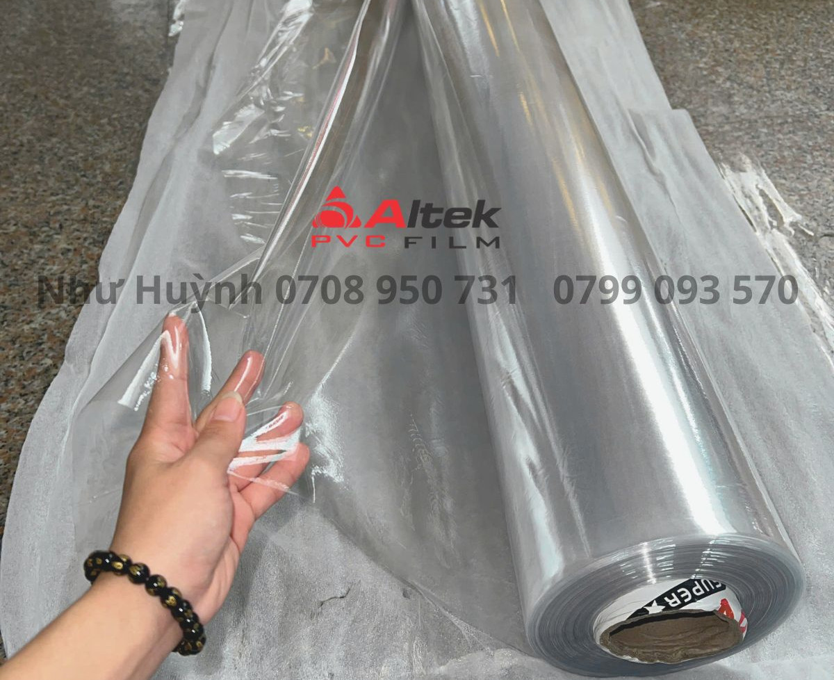 tấm pvc dẻo trong suốt - túi đựng chăn ga