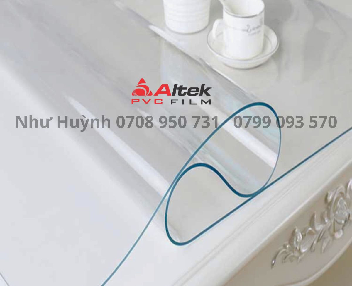 tấm pvc dẻo trong suốt - túi đựng chăn ga