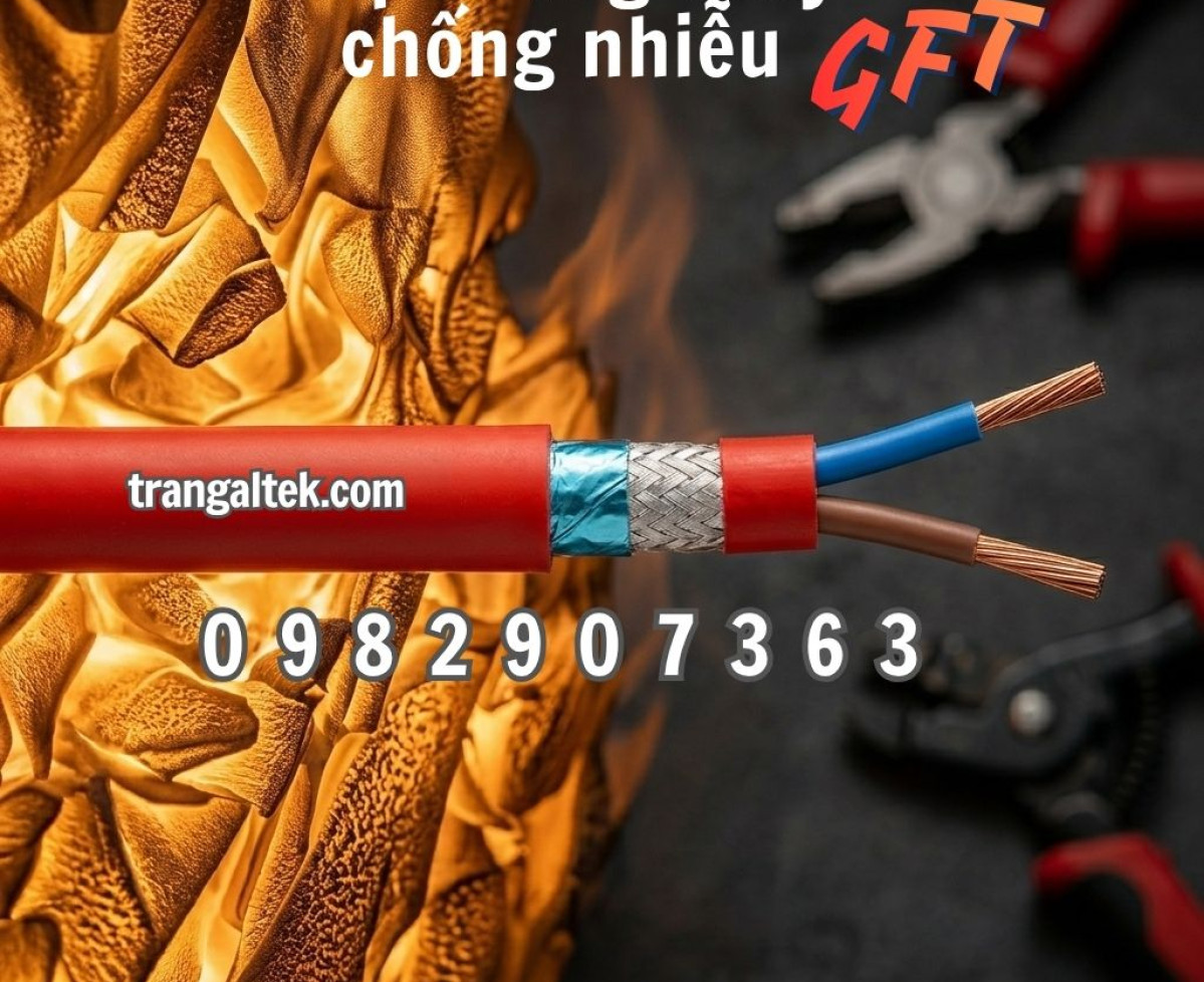 Cung cấp cáp chống cháy chống nhiễu 3 miền – Giá tốt