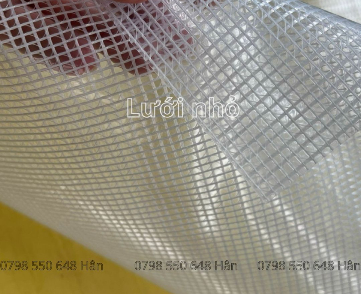 Màng pvc lưới nhỏ- bền đẹp, đa năng, dễ sử dụng