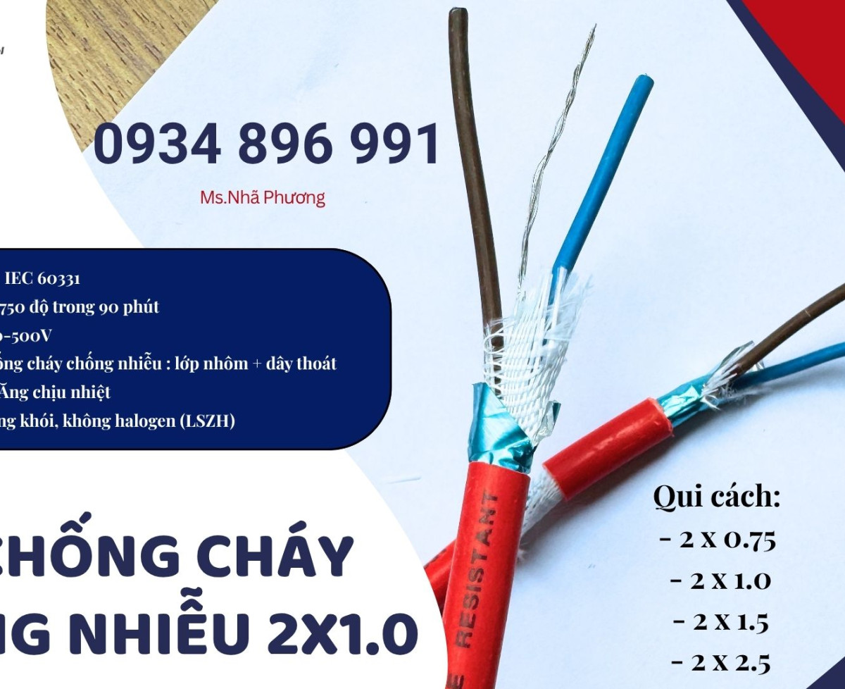 Cáp 2x1.0mm² Altek Kabel – Giải Pháp Cho Hệ Thống PCCC Tại Đồng Nai, Long An