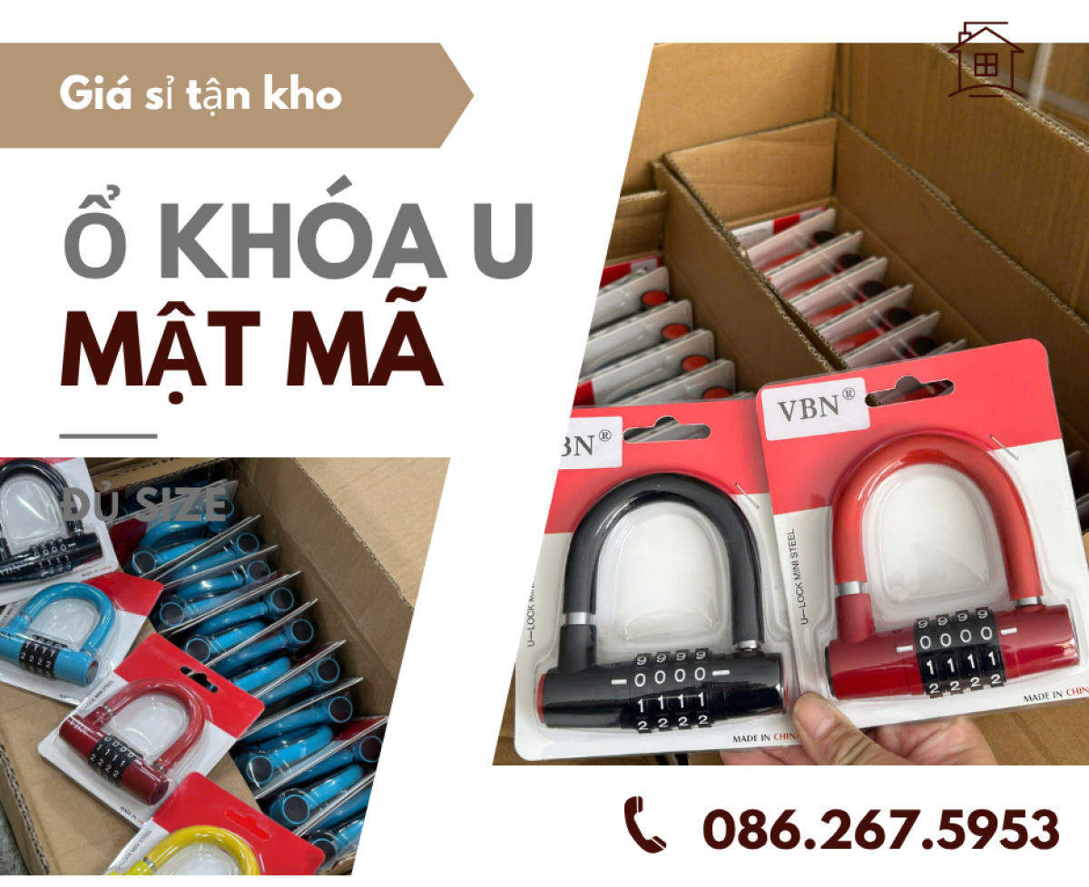 ổ khóa mật mã giá rẻ tại kho vbn
