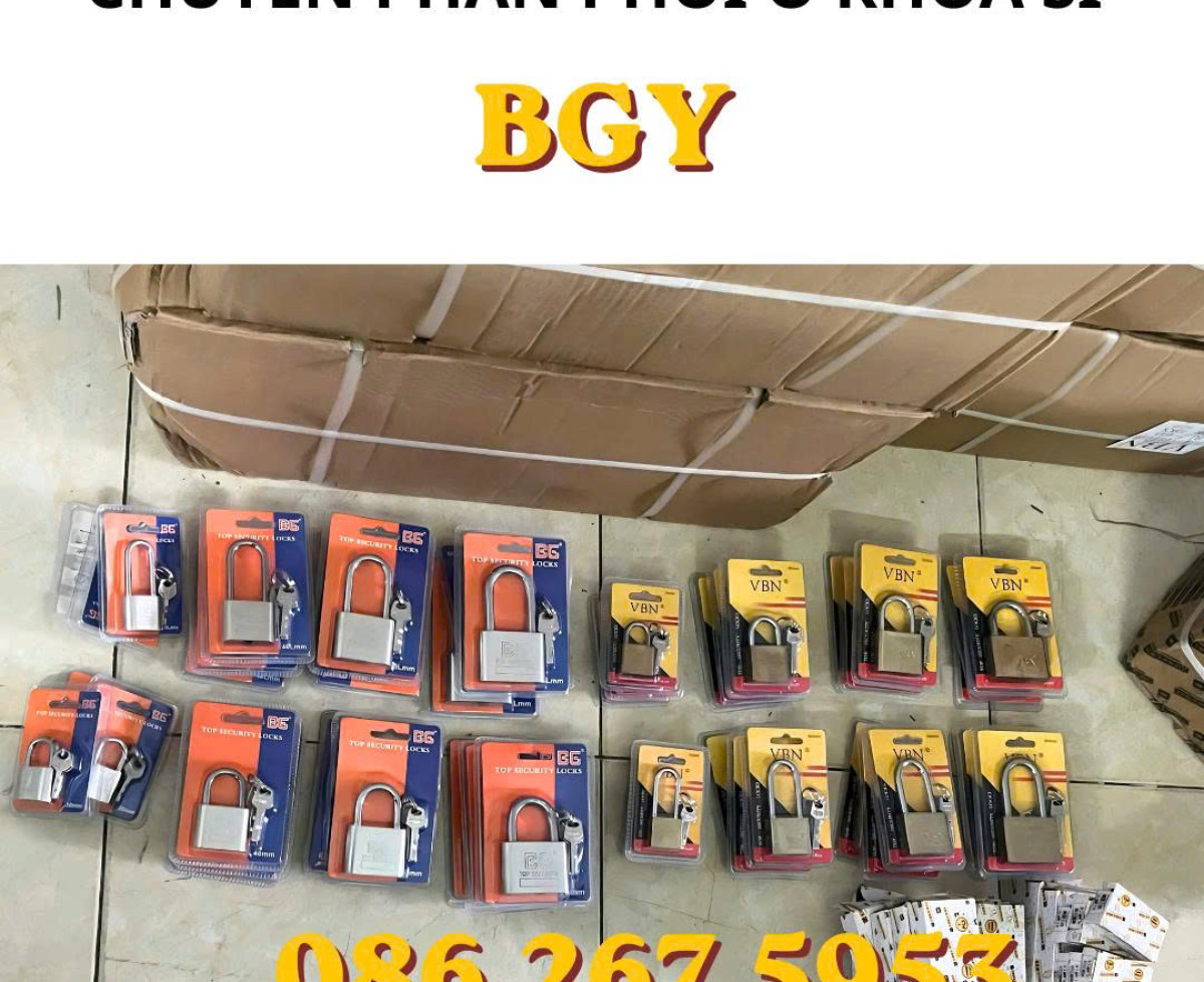 SỈ Ổ KHÓA BG càng lớn càng nhỏ - tận kho tại hcm