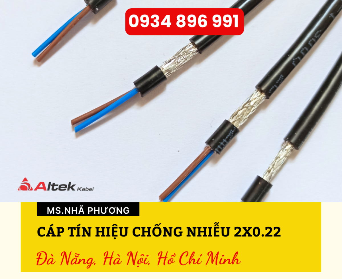 Cung Cấp Cáp 2x0.22 mm2 Tại Cần Thơ, Vũng Tàu, Bình Dương – Freeship Công Trình