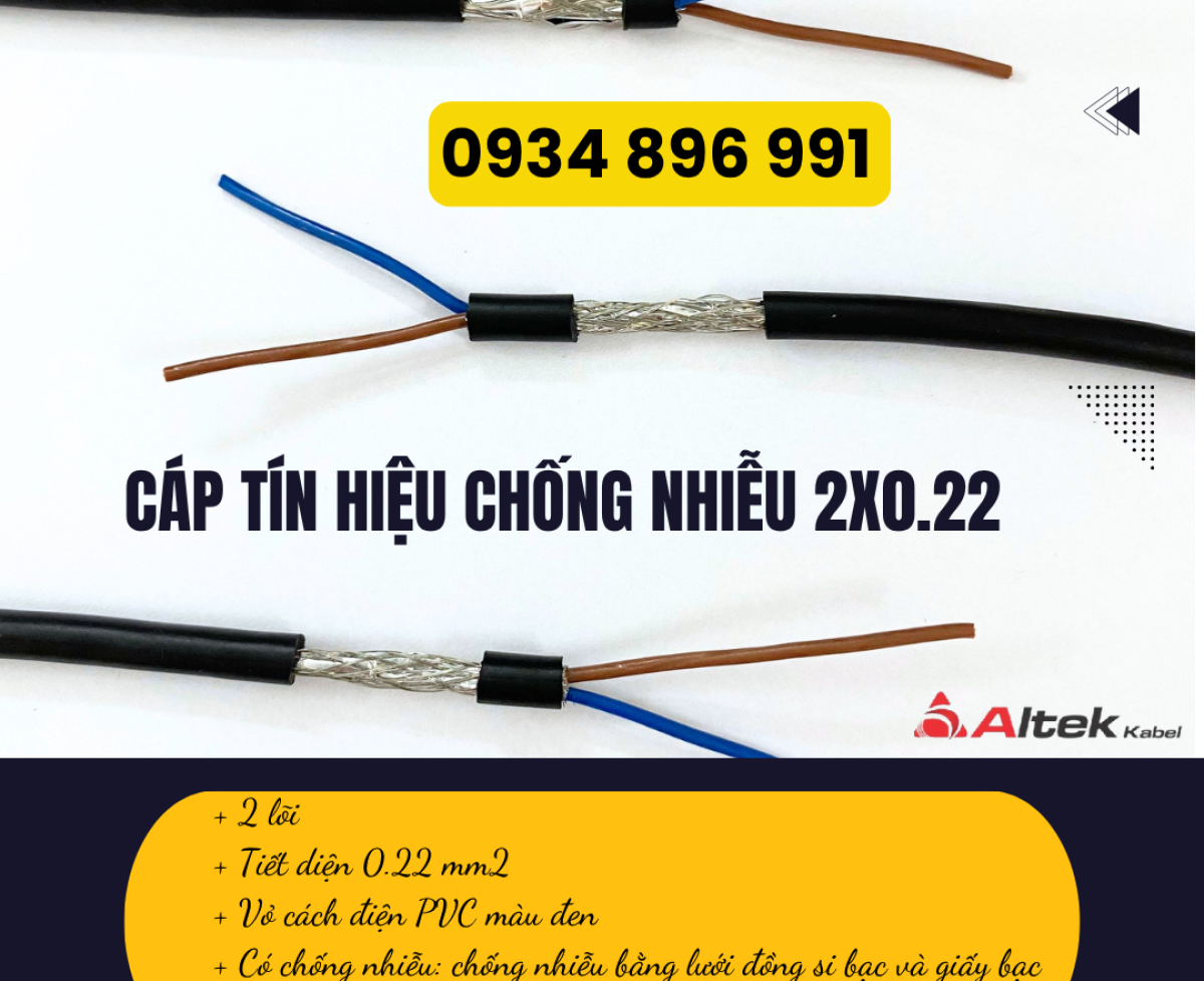Cung Cấp Cáp 2x0.22 mm2 Tại Cần Thơ, Vũng Tàu, Bình Dương – Freeship Công Trình