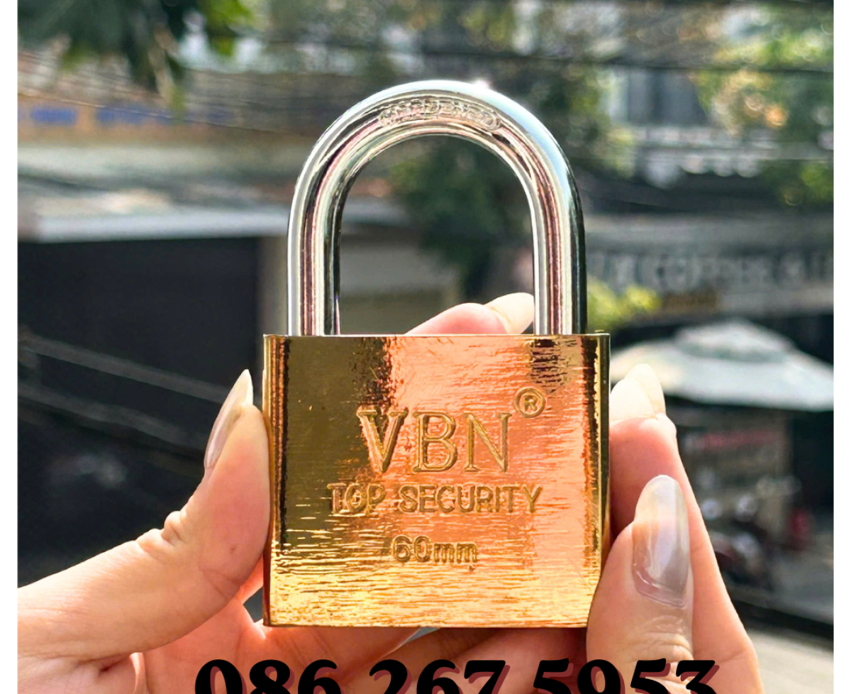 Khóa VBN 60mm - giá sỉ tốt tận kho , nhà xưởng , kho , cửa nhà an toàn