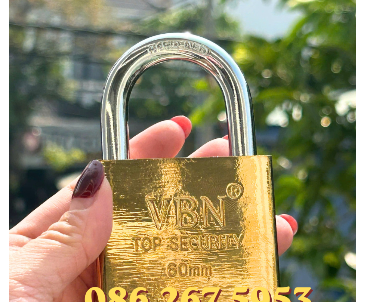 Khóa VBN 60mm - giá sỉ tốt tận kho , nhà xưởng , kho , cửa nhà an toàn