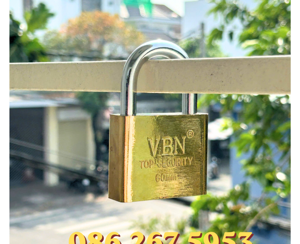 Khóa VBN 60mm - giá sỉ tốt tận kho , nhà xưởng , kho , cửa nhà an toàn