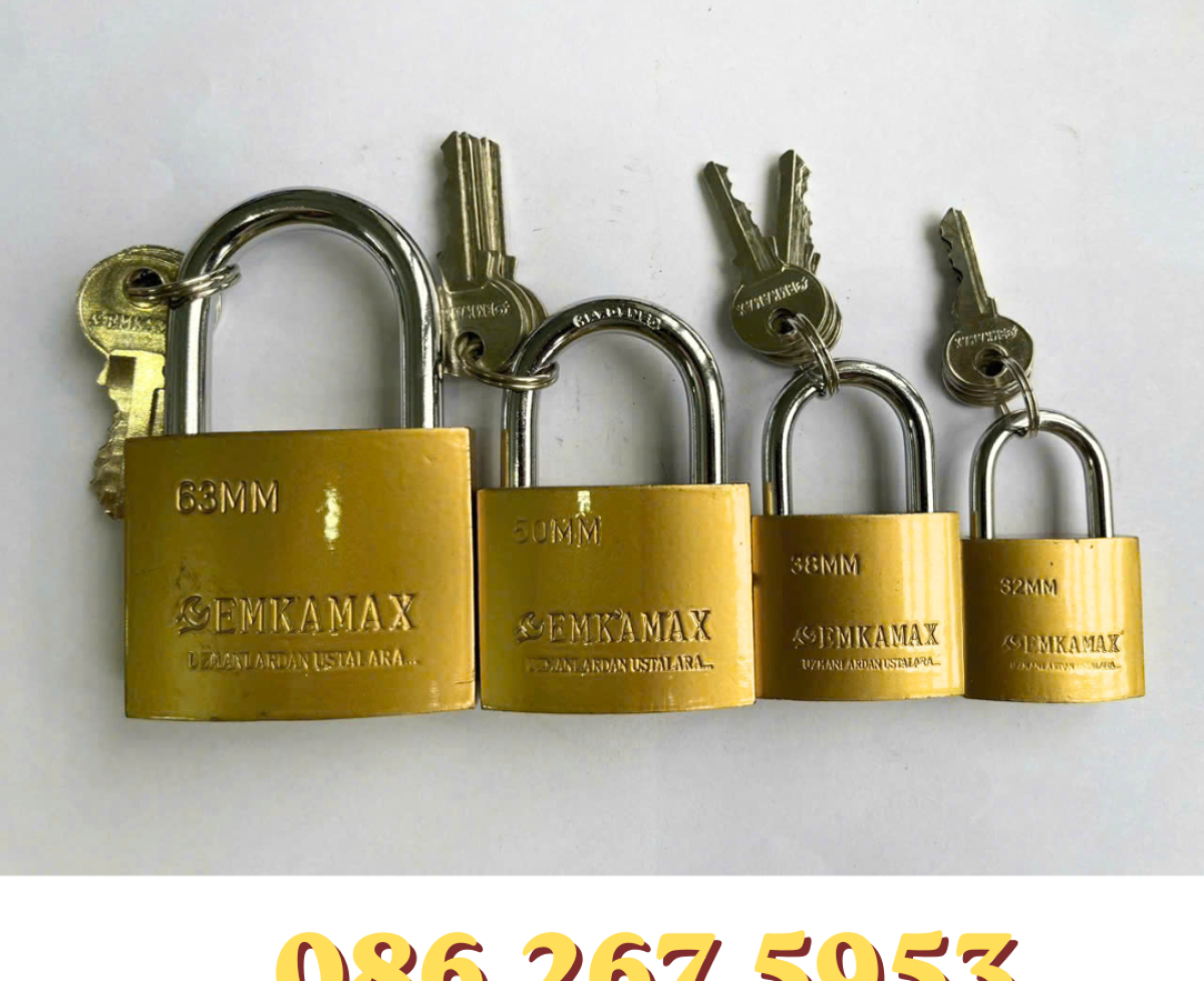 Giá ổ khóa tri vàng - đen 3p, 5p , 6p sỉ tại xưởng báo giá tốt