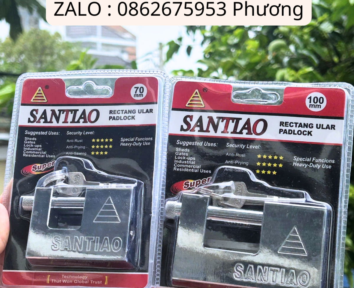 Khóa VBN chống trộm - đủ size - chắc chắn - an toàn - giá sỉ tốt