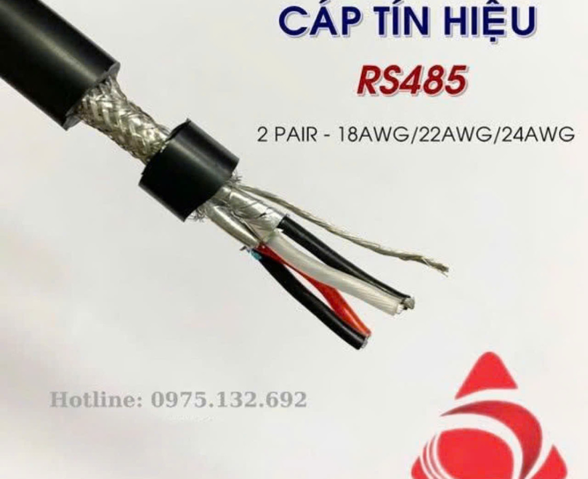 Cáp tín hiệu RS485 – truyền xa, chống nhiễu cực tốt