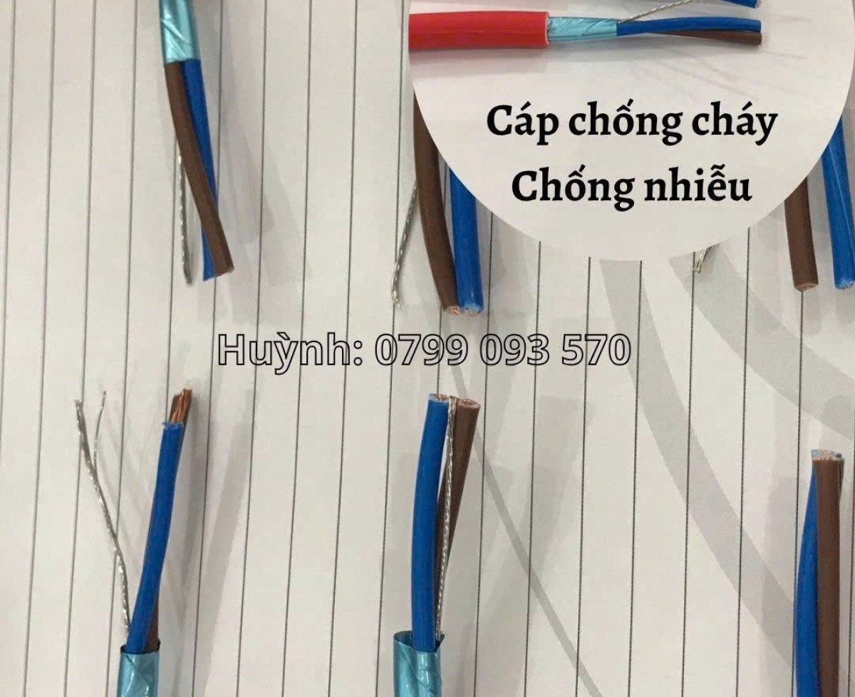báo giá cáp điện chống cháy chống nhiễu  2x1 5