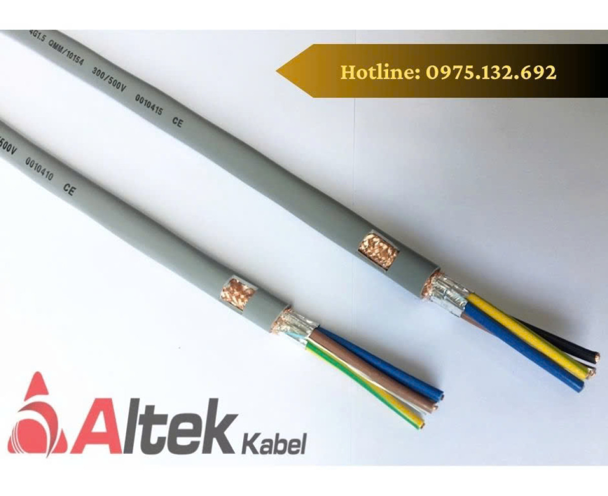 Cáp điều khiển Altek Kabel – giải pháp truyền tín hiệu ổn định cho công nghiệp