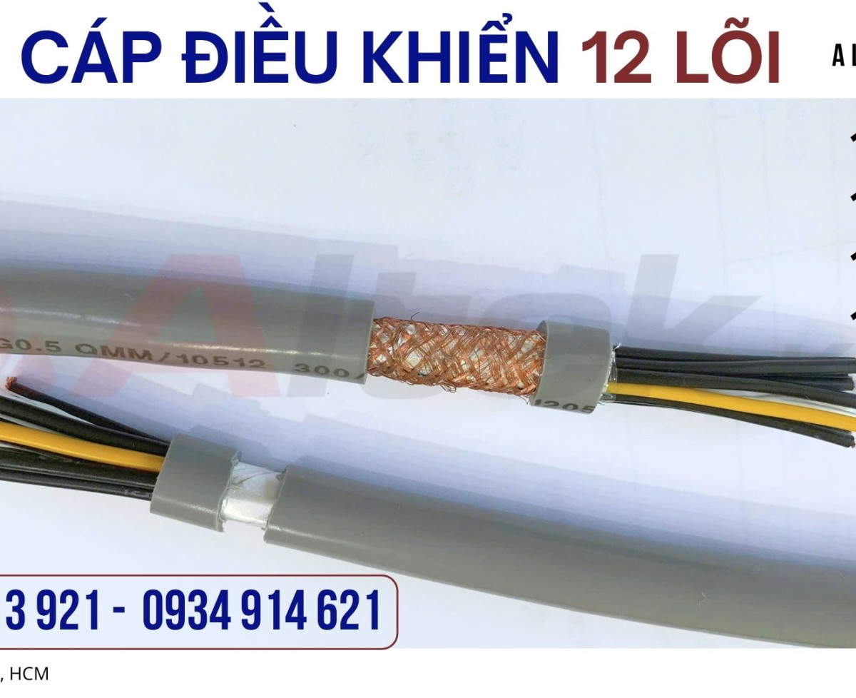 Cáp điều khiển 120.5/12x0.75/12x1.0/12x15 Altek Kabel CT -500 SH -500