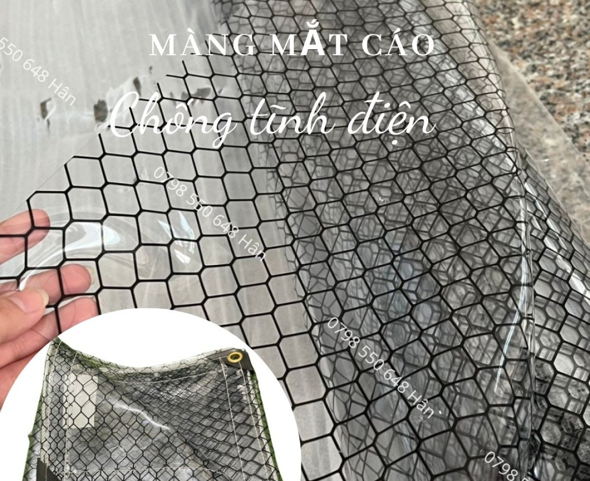 Màng mắt cáo chống tĩnh điện- giải pháp an toàn & bền bỉ