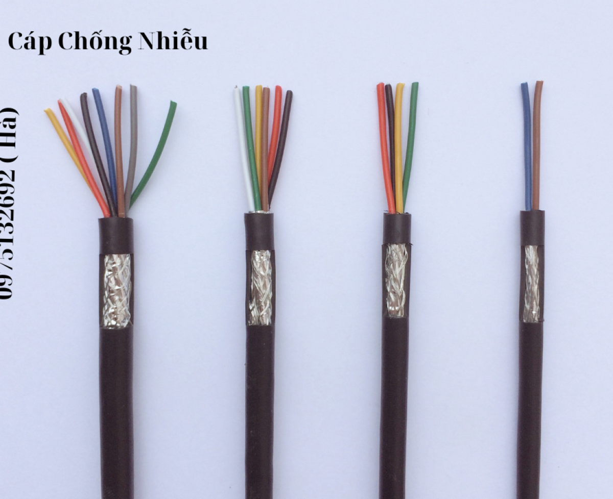 Cáp tín hiệu chống nhiễu – giữ tín hiệu sạch, vận hành chính xác