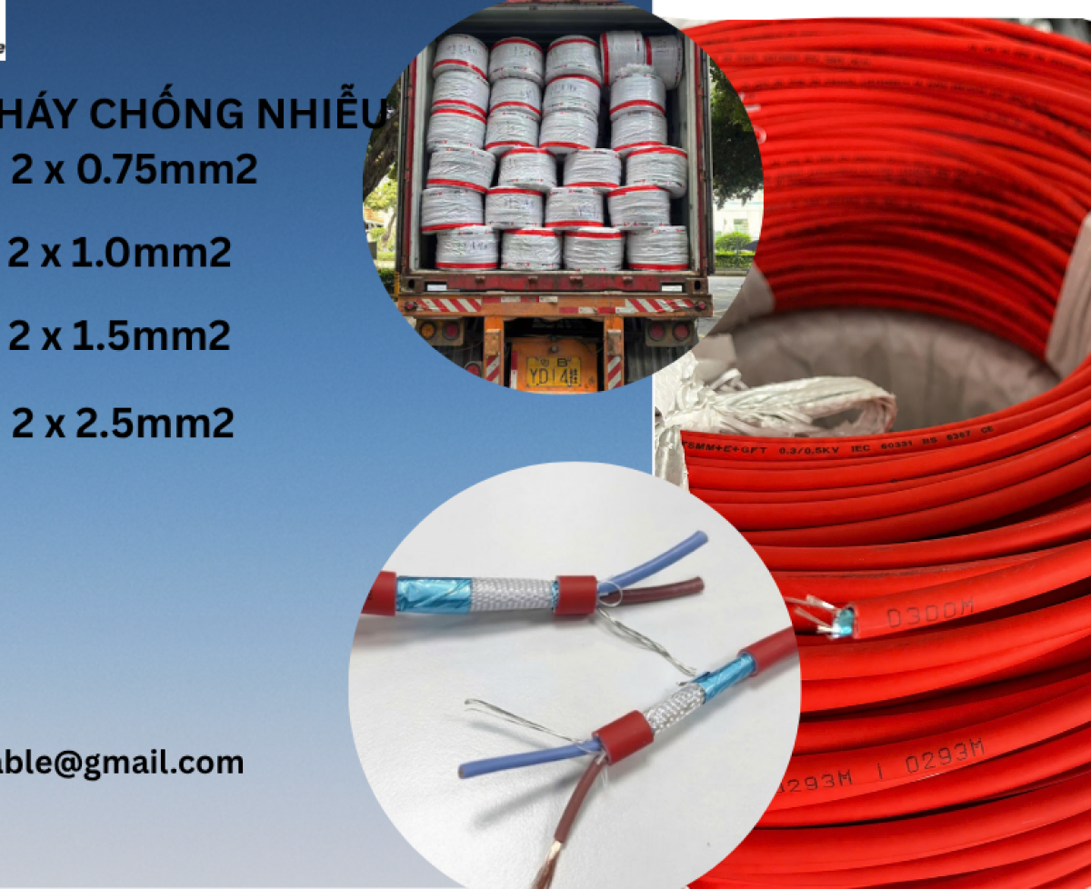 Báo Giá Cáp Chống Cháy Chống Nhiễu Cho Công Trình, Dự Án