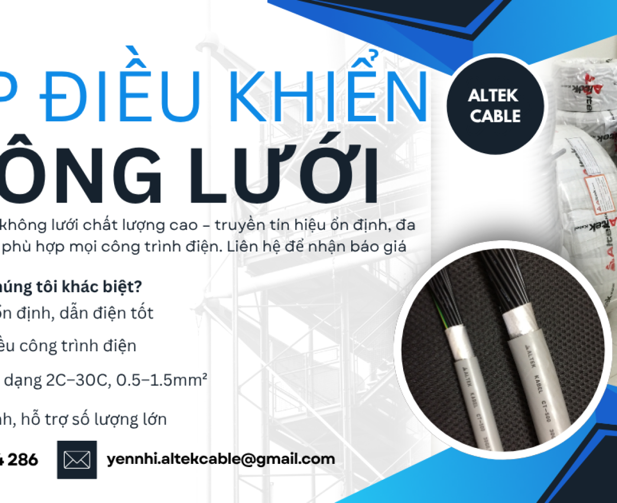 Cáp Điều Khiển Không Lưới ALTEK KABEL Lõi Đồng Chính Hãng