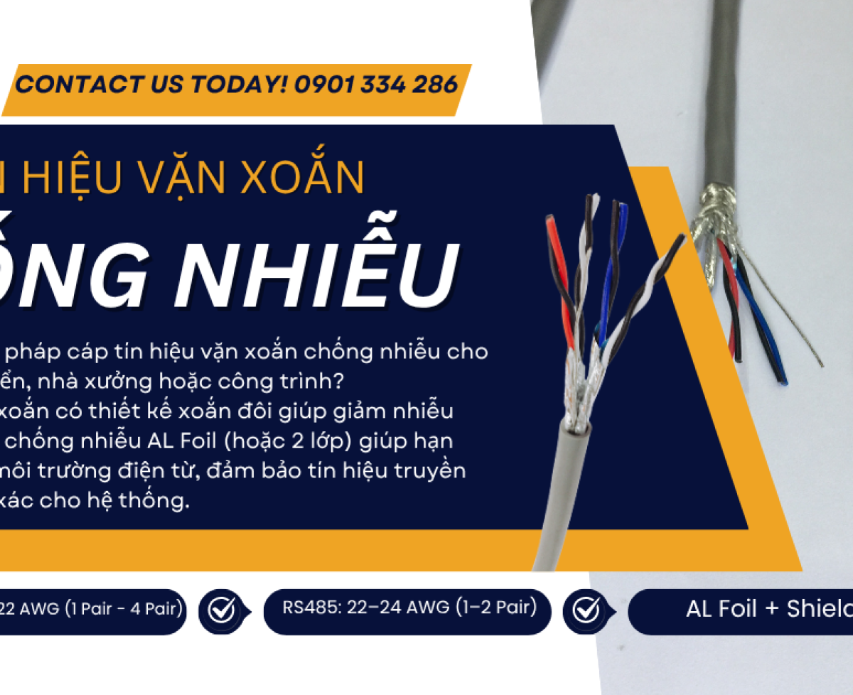 Cáp Tín Hiệu Vặn Xoắn Chống Nhiễu ALTEK KABEL