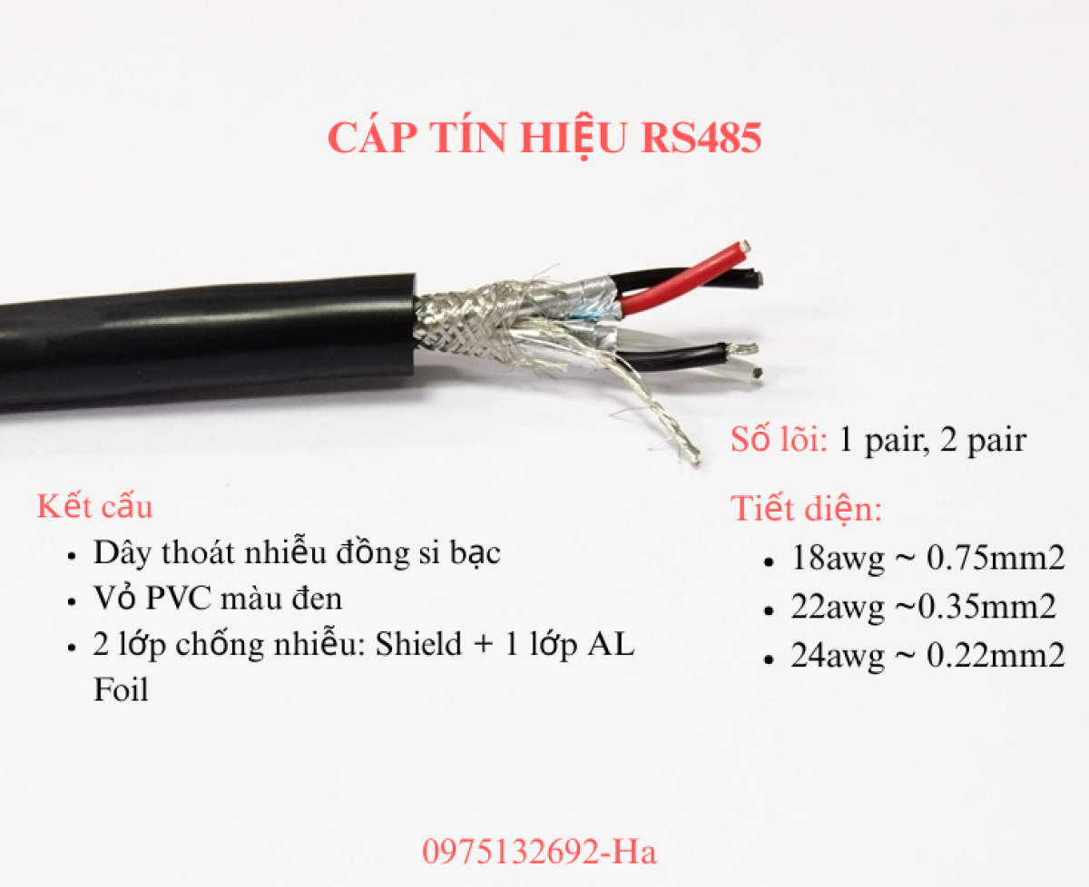 Cáp RS485 Altekkabel – Truyền dữ liệu xa, hoạt động ổn định
