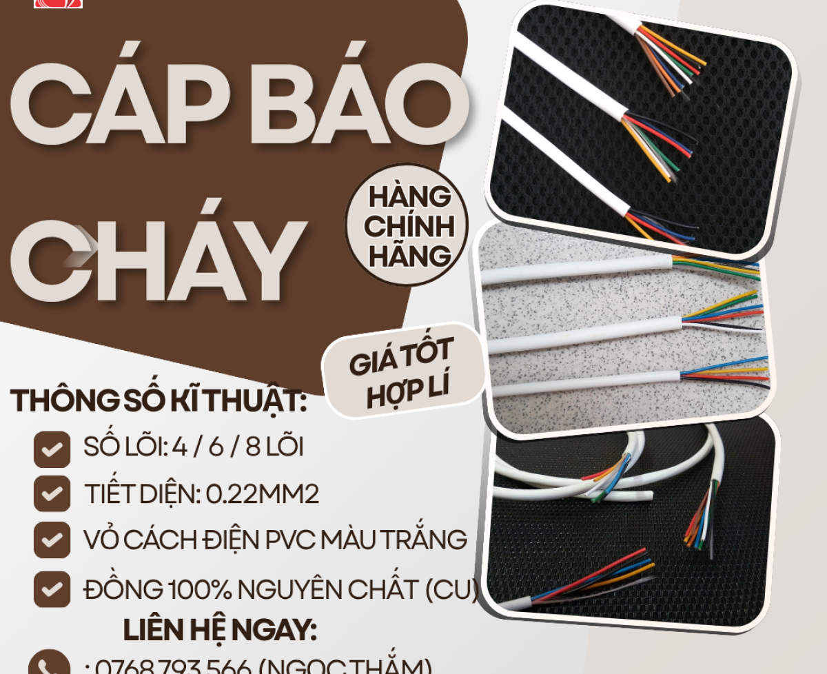 Cáp Báo Cháy ALTEK KABEL - Dễ Thi Công, Chất Lượng Ổn Định