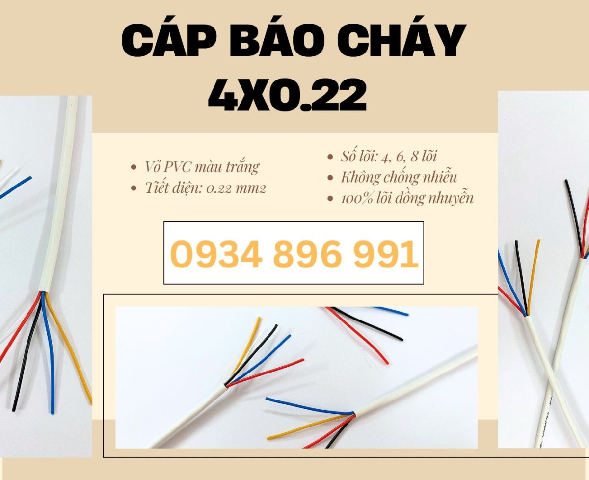 Cáp Tín Hiệu Báo Cháy 4 Lõi Tại Bình Định, Khánh Hòa – Hỗ Trợ Giao Tận Nơi