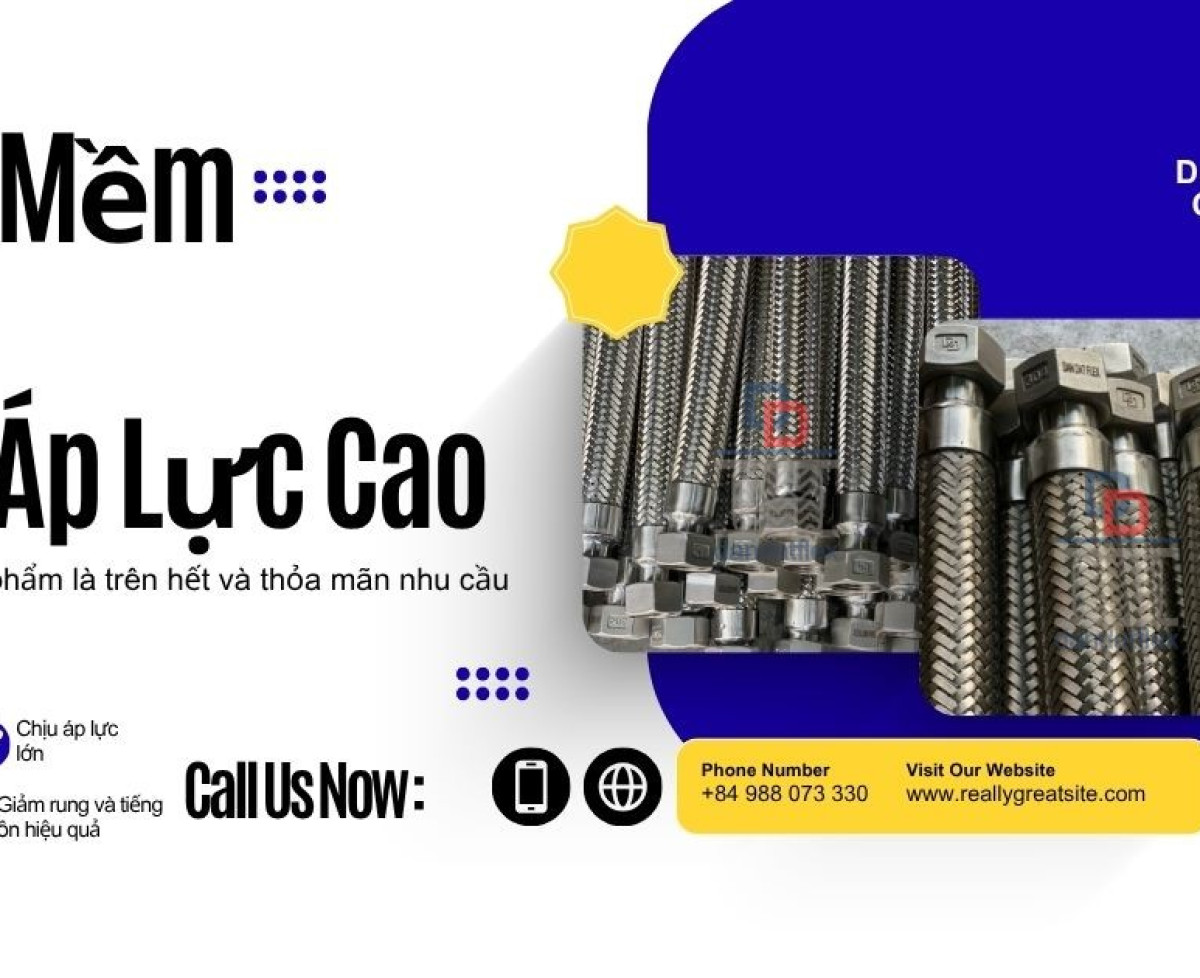 Ống Mềm Inox 304 Chịu Nhiệt, Chịu Áp Cao - Giá Tốt 2026