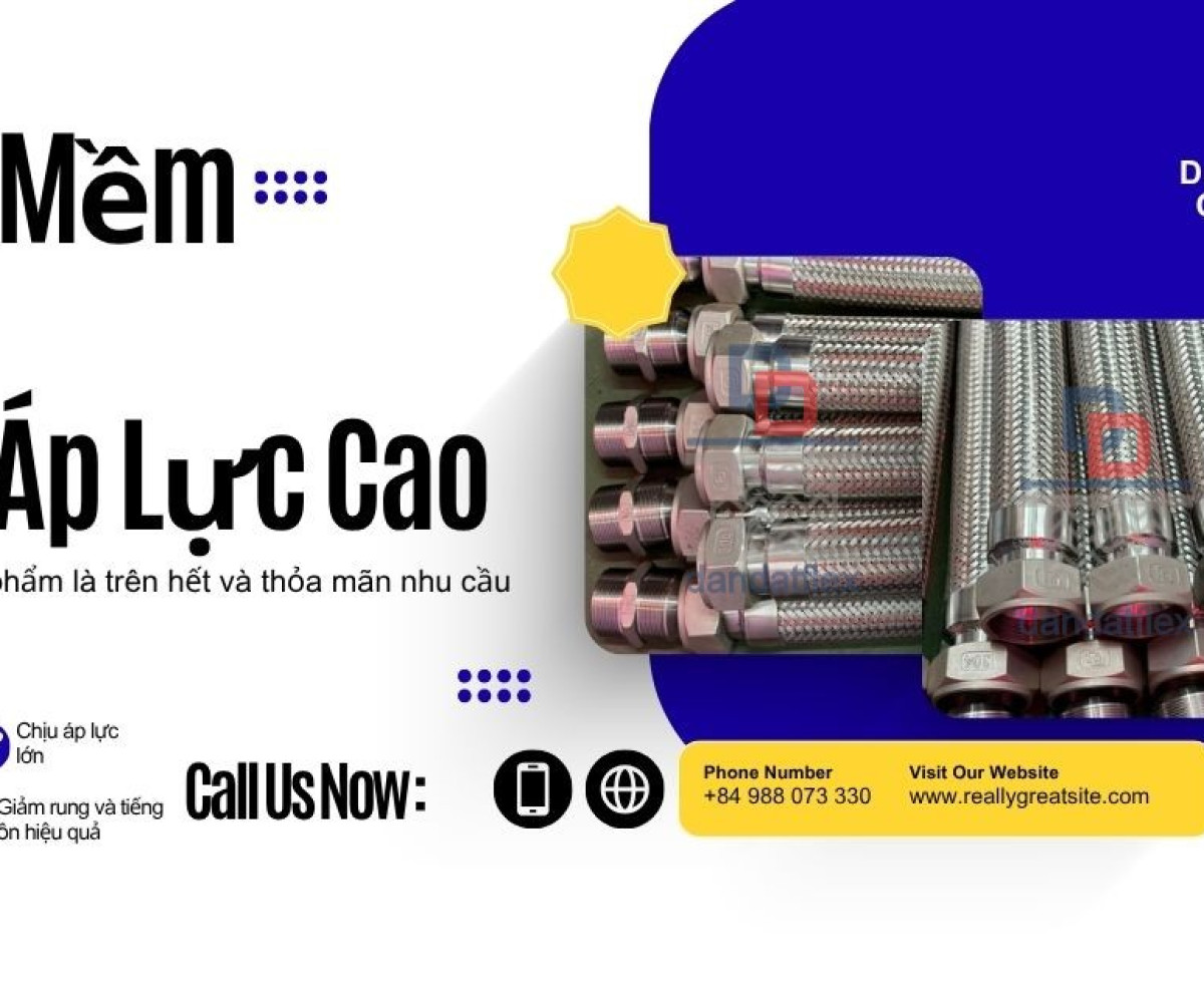 Ống Mềm Inox 304 Chịu Nhiệt, Chịu Áp Cao - Giá Tốt 2026
