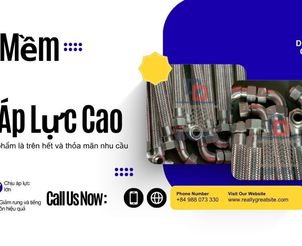 Ống Mềm Inox 304 Chịu Nhiệt, Chịu Áp Cao - Giá Tốt 2026