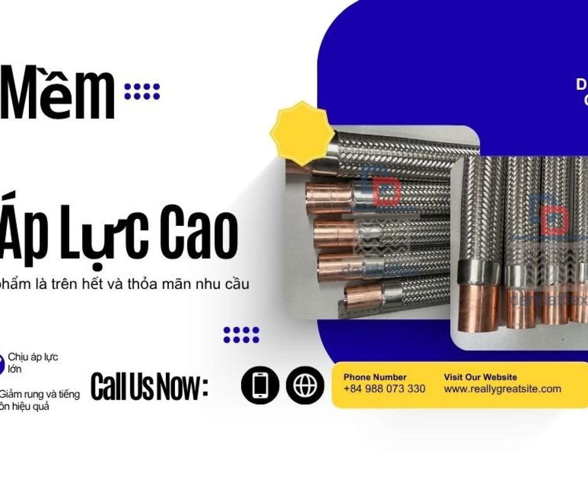 Ống Mềm Inox 304 Chịu Nhiệt, Chịu Áp Cao - Giá Tốt 2026
